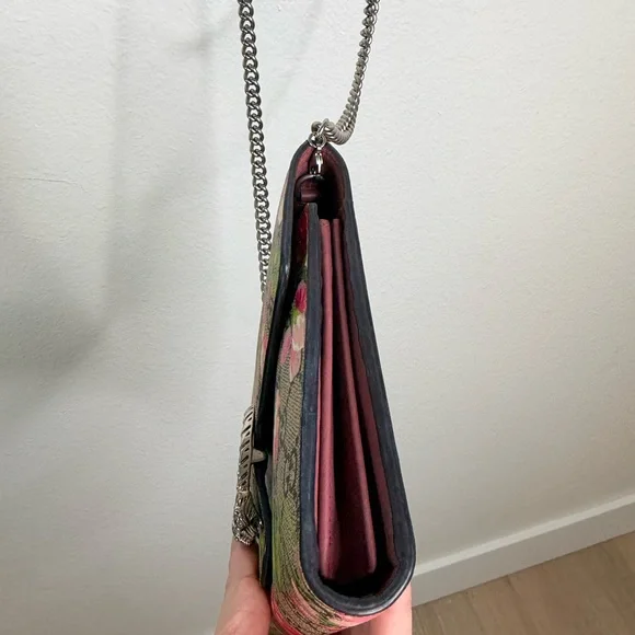 GUCCI GG Supreme Dionysus Small Floral Crossbody Bag - Picture 9 of 10